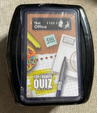 The Office Top Trumps Quiz Card Game - Cards Sealed (Holder Has Shelf Wear.)