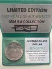 1896 P MORGAN SILVER DOLLAR! NICE BU Coin!
