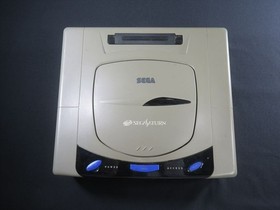 Sega Saturn Gray Console only Japan HST 3200 game Japanese games tested jp
