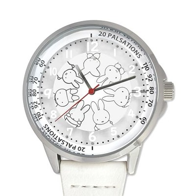 Miffy 70th Anniversary White Carabiner Watch Skeleton ST-PLMF0004 Japan Limited