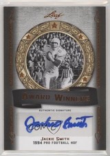 2012 Leaf Legends of Sport Award Winners Bronze Jackie Smith Auto HOF 0l2