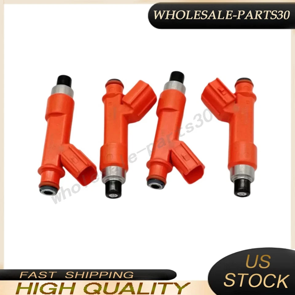 4x Inyectores de combustible para Toyota Corolla 1,8 L 1998-2008 y Matrix 1,8 L 2003-2008 Foto 2 de 4