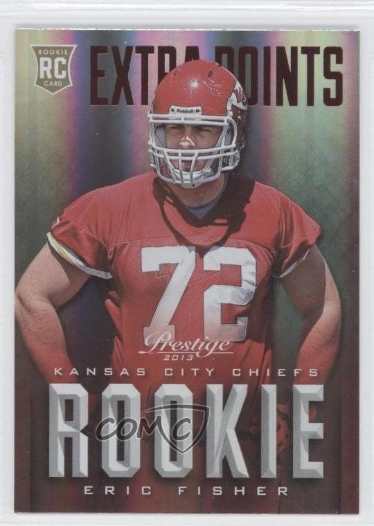 2013 Panini Prestige Rookie Extra Points Red Eric Fisher #211 Rookie RC e2e