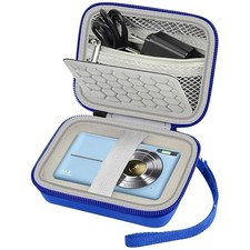 COMECASE Protective Digital Camera Travel Case - Portable Blue Hard Shell Pouch