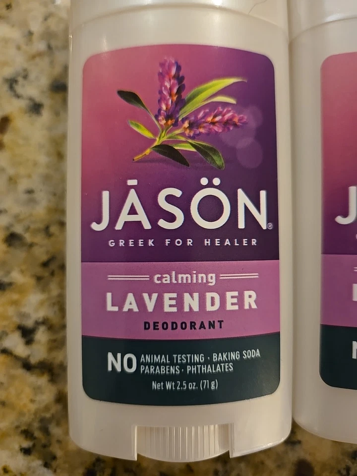 Jason успокаивающий лавандовый дезодорант без алюминия без парабенов пропилен - лот из 3 - Изображение 2 из 4