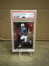 2023 Donruss Clearly Anthony Richardson Night Moves  Colts Case Hit PSA 10 Pop 3
