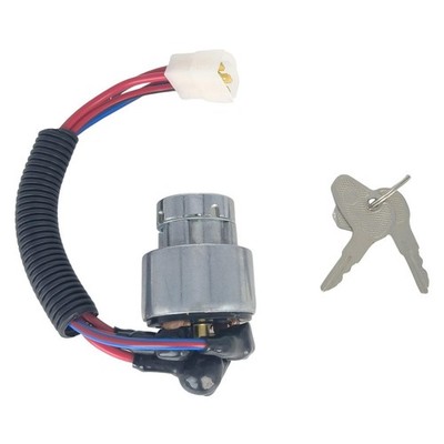 4-Pin Ignition Key Switch For Kubota MX4700 MX5000 TC020-31820 34670-31824