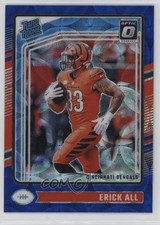 2024 Panini Donruss Optic Rated Rookie Blue Scope Prizm Erick All Jr #233 3hd