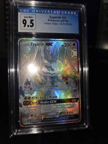 Zygarde-GX graded CGC 9.5 for sale on eBay