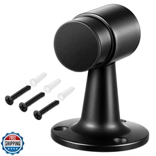 Yaocom 1 Pack Heavy Duty Floor Mounted Door Stop 3 in Aluminum Commercial Gra