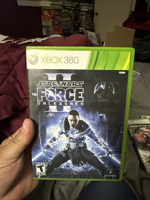 Star Wars The Force Unleashed 2 Xbox 360 + Sealed Trading Card CIB