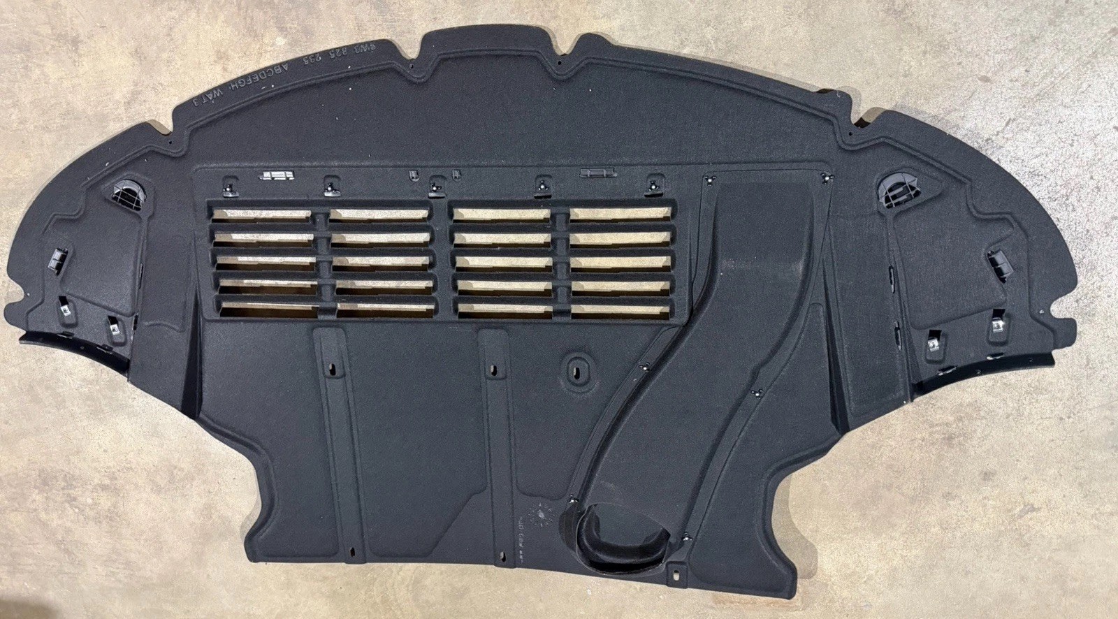 2012-2018 Bentley Continental GT GTC Undershield Underbody Lining Valance Cover