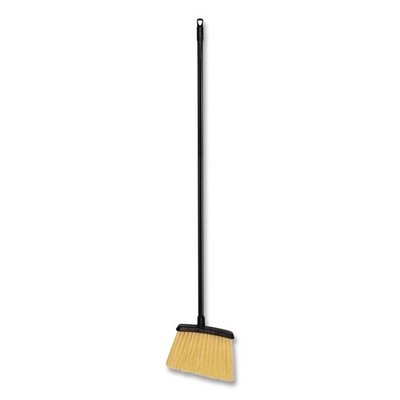 Carlisle 4688500 55'' Duo-Sweep Unflagged Heavy Duty Angle Broom - Blk/Ylw New