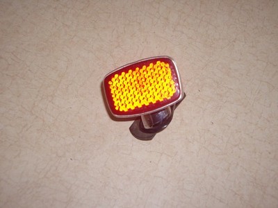 Porsche 356 Rear Reflector/Bracket ULO No 135  Sunburst Center