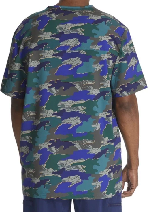 Blusa Médica Para Hombre Multicolor Dickies EDS Para Estampado Cuello en V DK866 Talla XS Foto 2 de 4