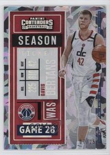 2020-21 Panini Contenders Season Cracked Ice Ticket 7/25 Davis Bertans #62 00kr