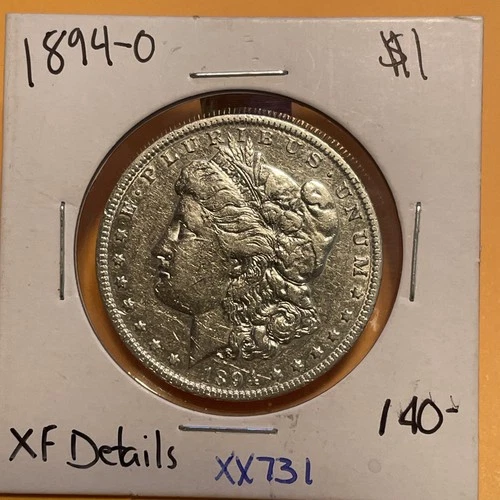 KEY RARE DATE 1894 O MORGAN XF Details Condition XX731