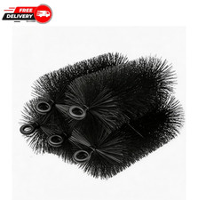 Gutter Brushes to Prevent Clogs - 5 Pack Leaf Guard for Standard 5 Inch Gutters.