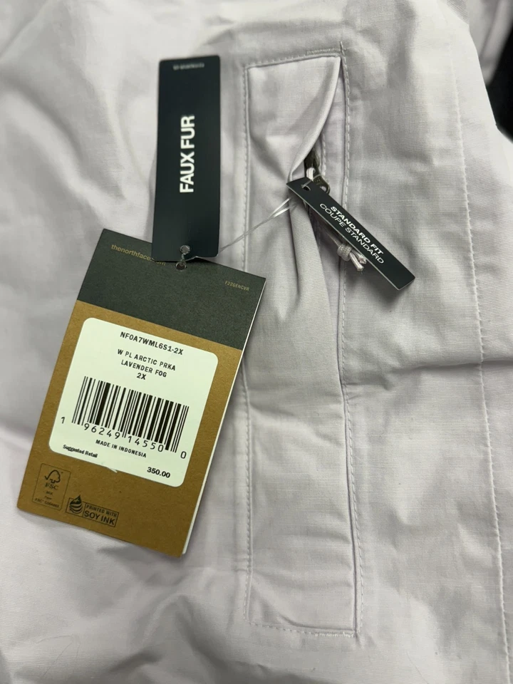 Chaqueta para mujer The North Face Arctic Parka talla XXL - NIEBLA LAVANDA Foto 3 de 4