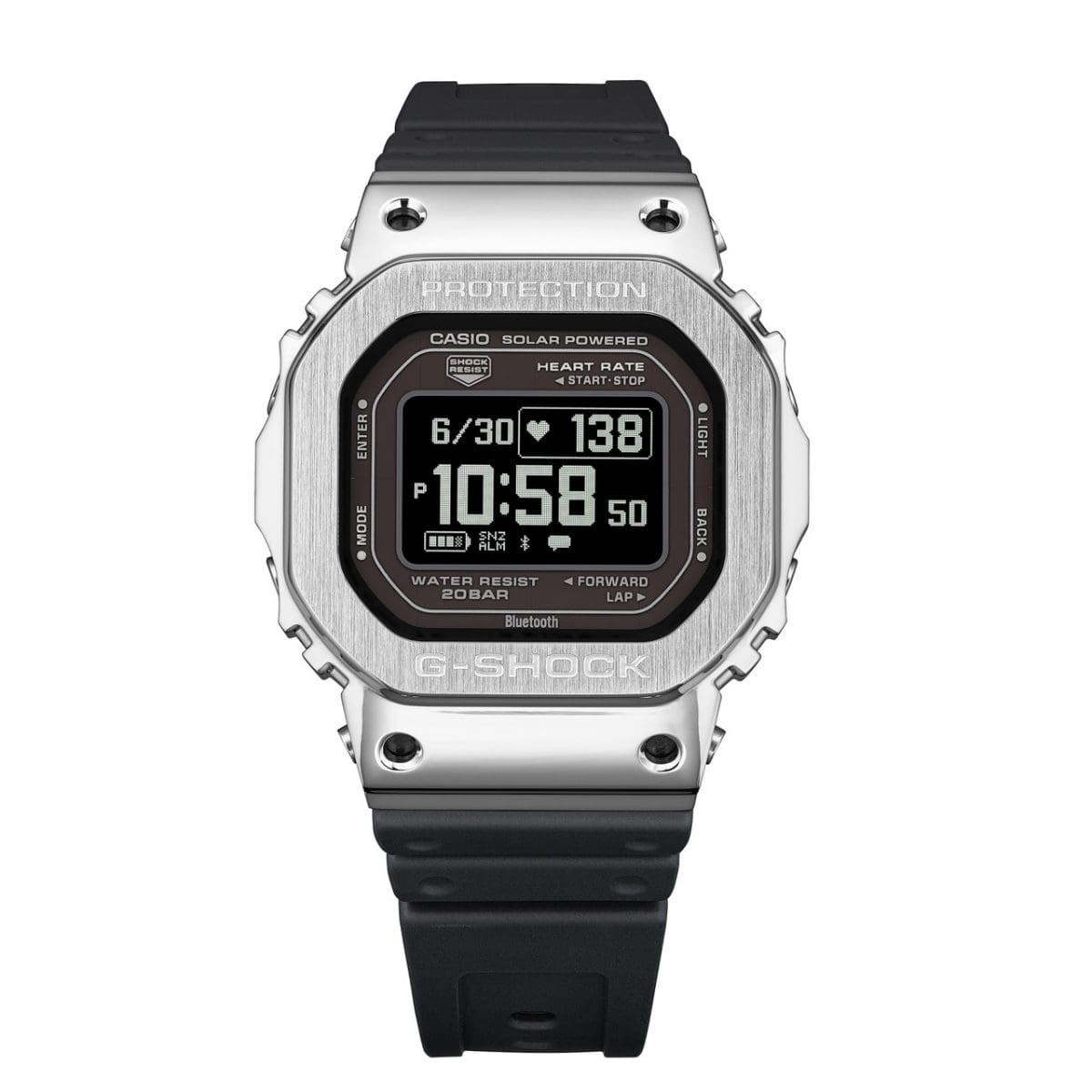 Casio G-Shock GM-H5600-1JR G-SQUAD Bluetooth Mobile Sport