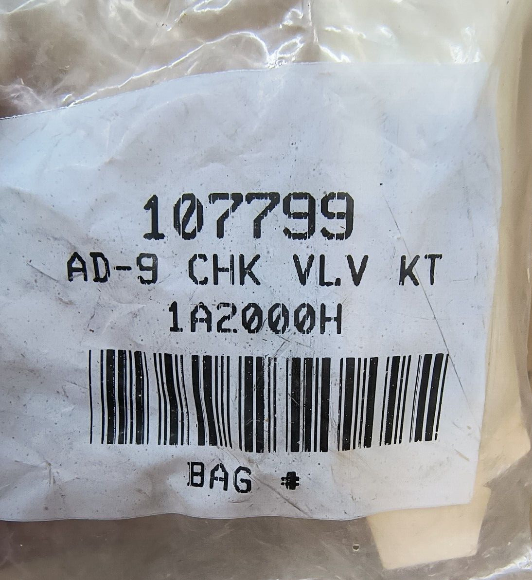 Bendix Check Valve 107799 AD-9 3/4"