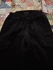 almost famous drawstring cargo joggers black color size xs Corduroy New — photo 2