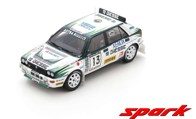 1 43 SPARK Lancia Delta Hf Integrale Evo #13 Rally 1000 Lakes 1993