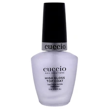 Cuccio Nail Solutions High Gloss Chip Resistant Top Coat 13ml (0.43 fl oz)