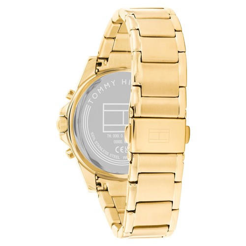 Tommy Hilfiger Gold Steel Black Dial Multi-function Women's Watch - 1782676 - Picture 4 of 6