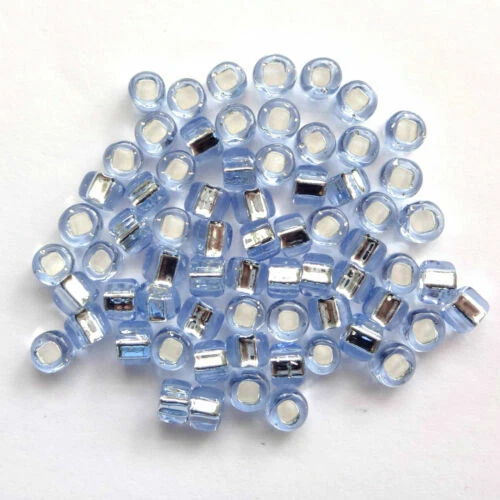 Seed Blue Round Jewellery Making Beads