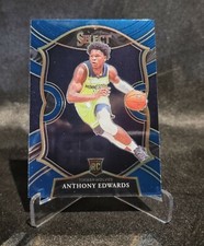 2020-21 Select ANTHONY EDWARDS Base Retail Blue Rookie Concourse #61 RC