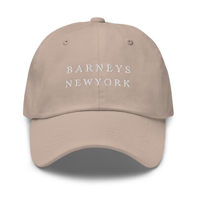 Barneys New York Hat Embroidered Baseball Cap 90s New Yorker Hat