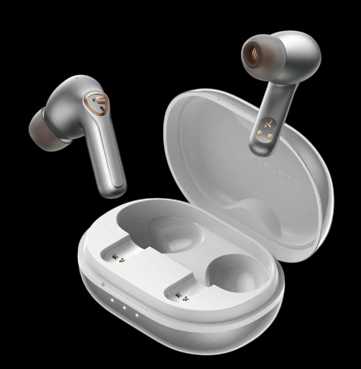 SoundPEATS H2 Hybrid Dual Driver Wireless Earbuds Grey eBay