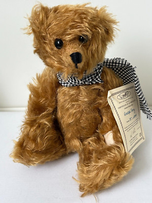 DEANS 10'' MOHAIR TEDDYBÄR - OPA FROTTEE - L/E 2000 - NEU MIT ETIKETT