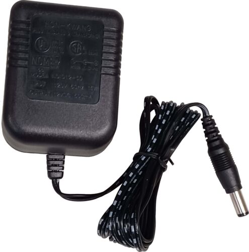 Power Adapter AC DC 5521 12Vdc DC12V 12V 0.5A 500mA Hon-Kwang D12-50 - Picture 3 of 3