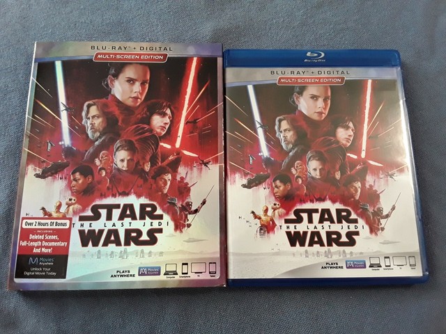 The Last Jedi Blu Ray Sales