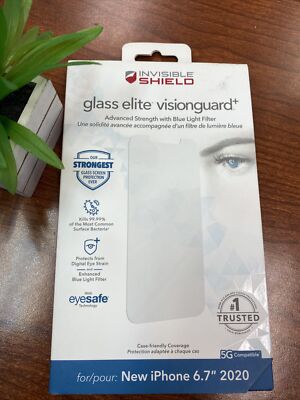 ZAGG InvisibleShield (Glass Elite VisionGuard+) Screen for iPhone 12 Pro  Max 840056131354|