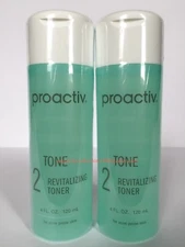 Proactiv Revitalizing Toner 4 oz TWO Bottles (8 oz 120 Day Supply) Tone Step 2