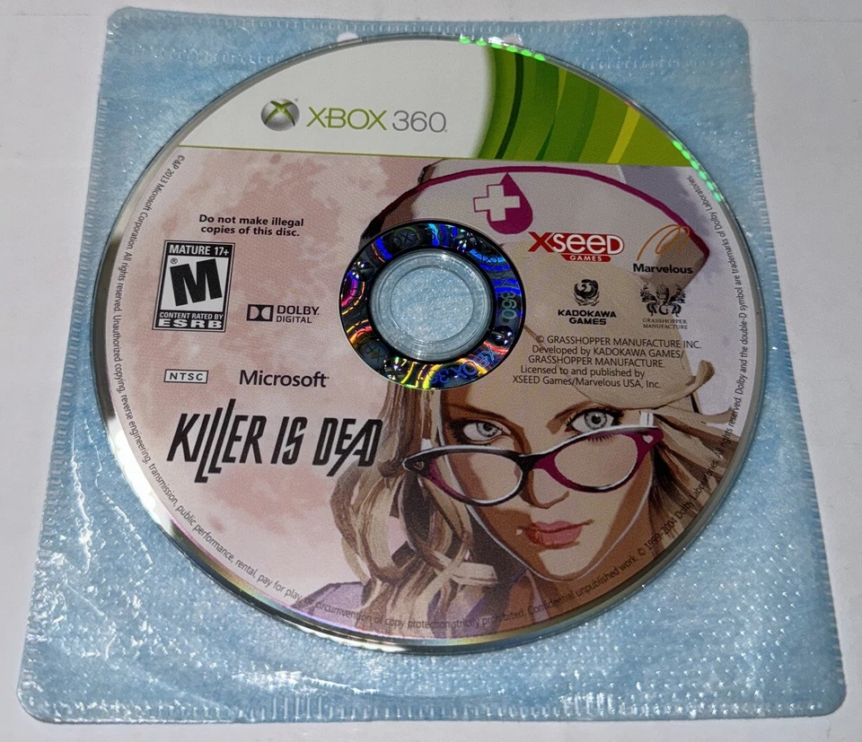 Killer Is Dead Limited Edition Microsoft Xbox 360 Complete CIB w/ Manual Tested - Image 4 of 4