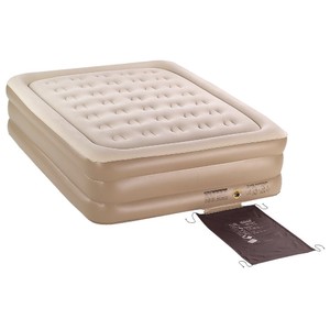 coleman queen framed airbed cot