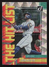 2022 Donruss Jose Altuve The Hit List Vector #THL-10 Card