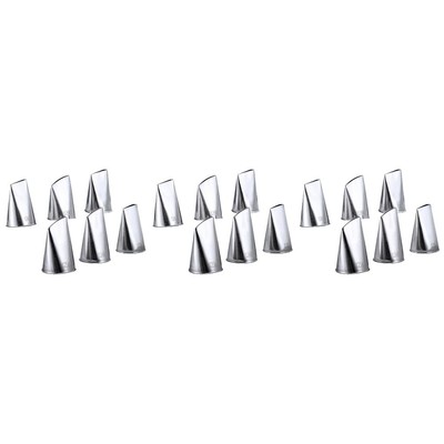  3 Pack Gebäckdüse Ateco Piping Tips Spatel Piping-Tipp Gebäckdekoration
