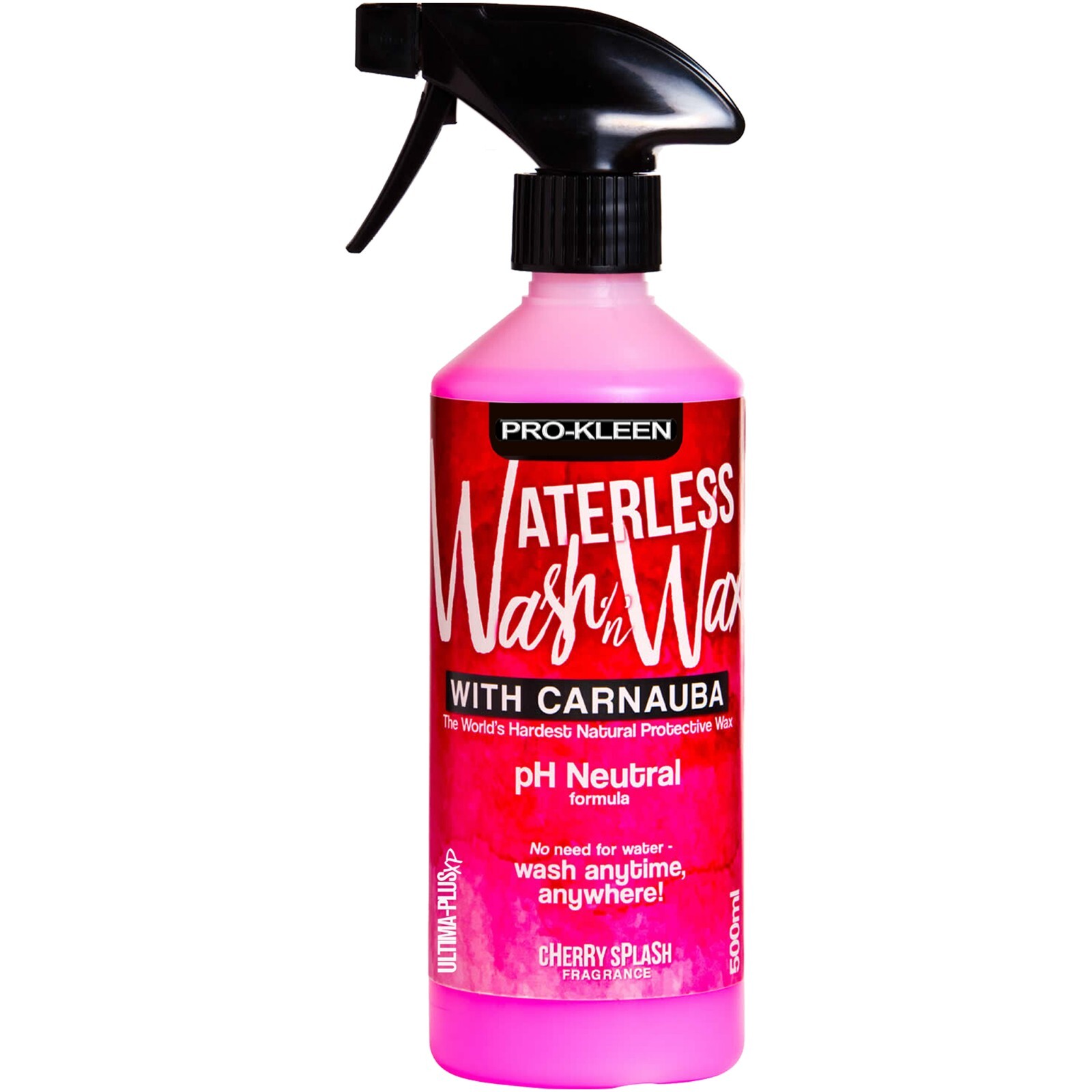 ProKleen Waterless Wash Wax Cherry Carnauba Showroom Car Cleaner Polish 500ML