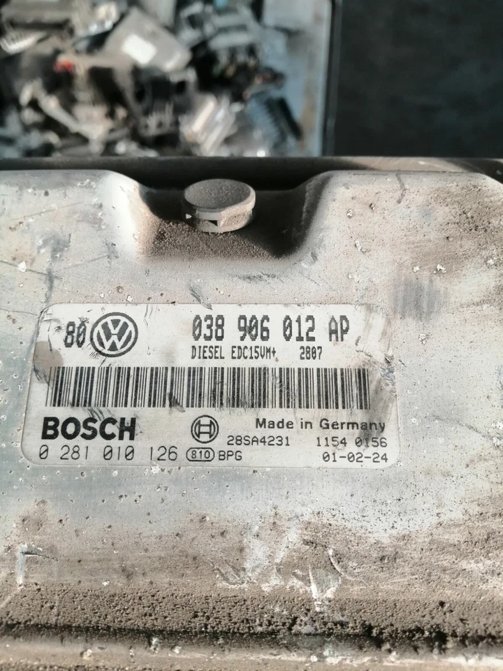  CENTRALINA MOTORE VW LUPO 1.7 D. DEL 2004 COD. 038906012 0281010126 - Immagine 2 di 2