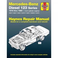 Mercedes-Benz 200/220/240/300 Diesel W123 1976-1985 Werkstatthandbuch Haynes