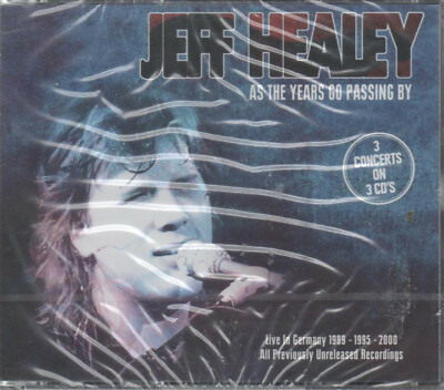 Jeff Healey As The Years Go Passing By 3CDsNEU Ohne Filter Konzerte Extraspät