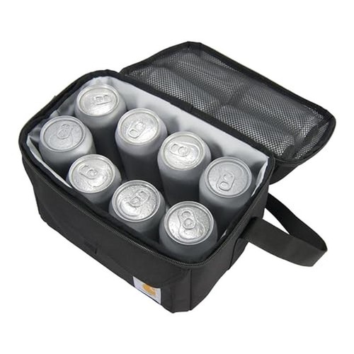 12-Can Insulated Lunch Cooler Organizer W/ Dual Compartments 10.5"x9"x6.5 New - Picture 4 of 5