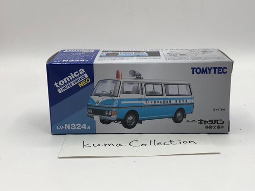 Tomica Limited Vintage NEO LV-N324a Nissan Caravan Mobile Police Office Tomytec