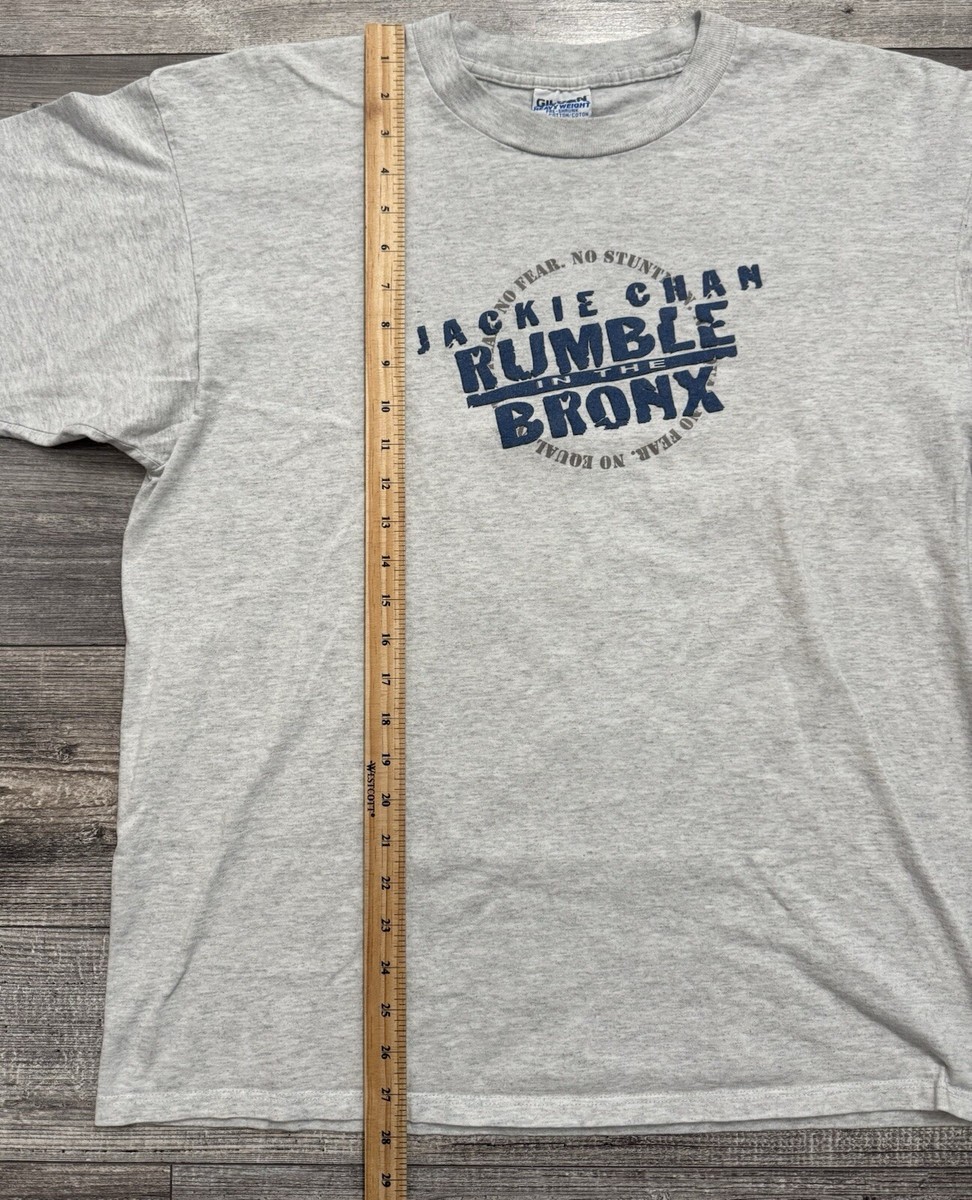 Vintage Jackie Chan Rumble In The Bronx Shirt Mens Size XL 1996