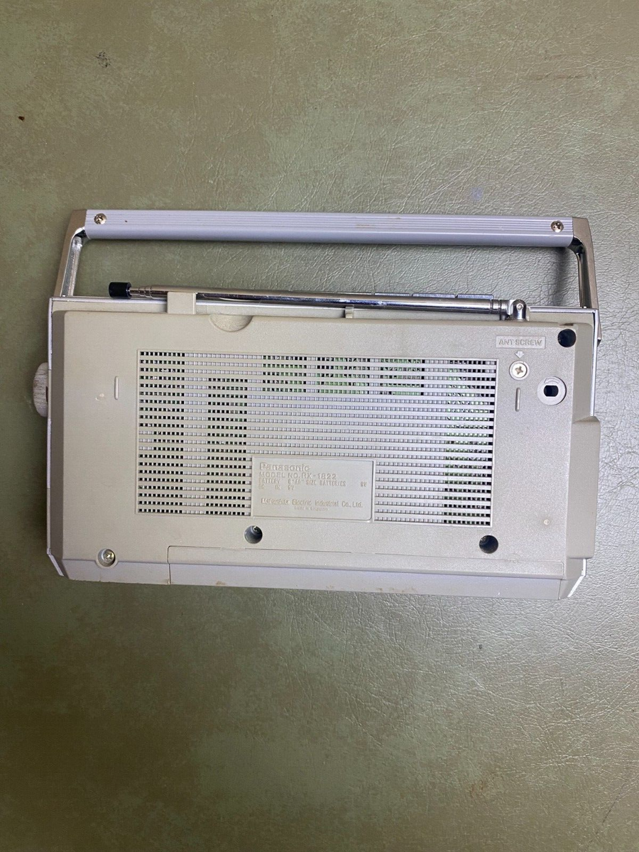 National Panasonic RX-1822 FM-AM Radio Cassette Recorder